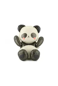PartyDeco Balon foliowy Panda, 68x72 cm, mix