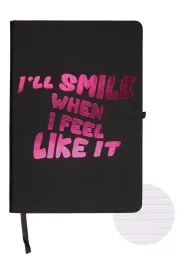 Cresco Notatnik A5/96K linia - I will smile