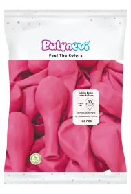 GoParty Balony lateksowe Pastel fuchsia 30cm