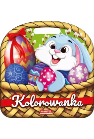 Koszyczek wielkanocny z naklejkami