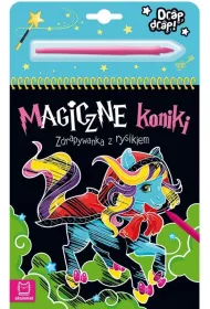 MAGICZNE KONIKI. ZDRAPYWANKA Z RYSIKIEM