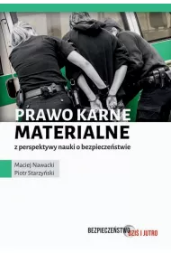 eBook Prawo karne materialne z perspektywy nauki o bezpieczestwie pdf