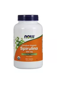 Now Foods Spirulina 500 mg Suplement diety 500 tab.