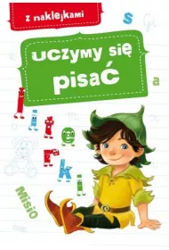 Uczymy si� pisa� literki z naklejkami