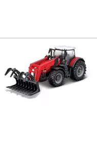 BBU traktor MasseyFerguson 8740S withGrapple 31634 Bburago