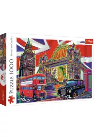 Puzzle 1000 el. Kolory Londynu Trefl