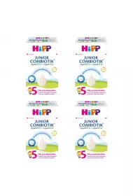 Hipp 5 Junior Combiotik produkt na bazie mleka dla przedszkolaka Zgrzewka 4 x 550 g
