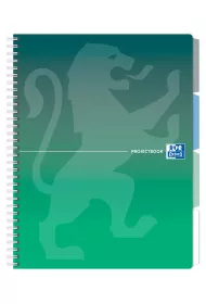 Koozeszyt Oxford Projectbook B5 Mix Klasyczny kratka 80 kartek