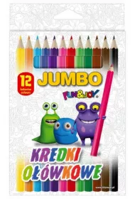 Titanum Kredki o��wkowe Jumbo 12 szt.