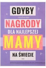 Karnet okazjonalny B6 z kopert� Dzie� Mamy PAN DRAGON KB6-1485