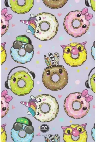 CoolPack Zeszyt A5 Happy Donuts kratka 60 kartek