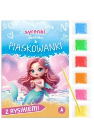 Malowanka 180X260 Syrenki. Zadanka & piaskowanki SKRZAT 079647