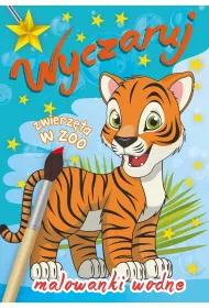 Wyczaruj zwierz�ta w zoo. Malowanki wodne