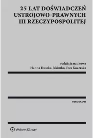 eBook 25 lat dowiadcze ustrojowo-prawnych III Rzeczypospolitej pdf epub