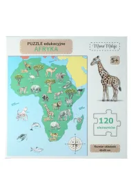 Puzzle edukacyjne 120 el. Afryka Mama Maluje