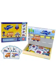 Uk�adanka magnetyczna karty LeanToys