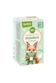 Apotheke Herbatka bajkowa dla dzieci na oskrzela z babk� lancetowat� 20 x 1,5 g Bio