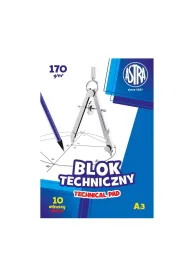 Astra Blok techniczny A3 170g 10 kartek 10 szt.