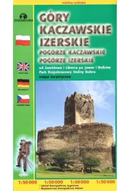 Mapa - G�ry Kaczewskie, Izerskie