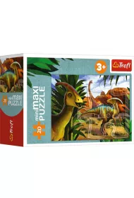Puzzle 20 el. miniMAXI Poznaj �wiat dinozaur�w 2 Trefl