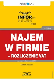 eBook Najem w firmie – rozliczenie VAT pdf