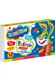 St. Majewski Pastele olejne Bambino 12 szt.