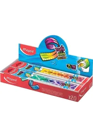 Linijka Twistn Flex Animals 15cm MAPED