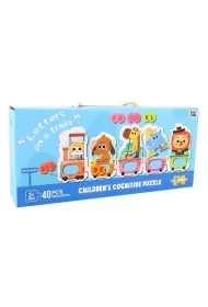 Puzzle dla dzieci edukacyjne poci�g Pro Kids
