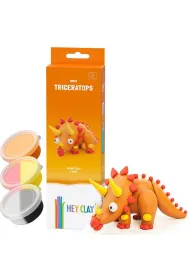 Hey Clay. Dinozaury. Triceratops Tm Toys