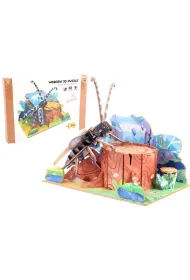 Puzzle drewniane 3D Chrz�szcz w lesie Pro Kids