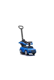 Je�dzik z pchaczem Mercedes 3w1 niebieski LeanToys