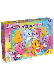 Troskliwe misie puzzle dwustronne pod�ogowe 24el Lisciani