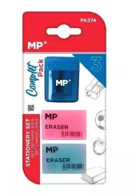 Mp Main Paper Zestaw 2 gumek �cieranych + temper�wka