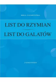 List do Rzymian, List do Galat�w