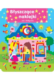 B�yszcz�ce naklejki. Ja� i Ma�gosia