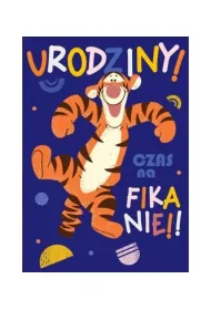 Kukartka Karnet DS-027 Urodziny Tygrysek