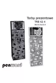 Penword Torebka prezentowa mix 36x10.5x10.5cm
