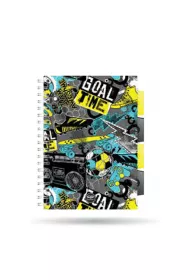 CoolPack Ko�ozeszyt A5 PP Goal Time kratka 100 kartek