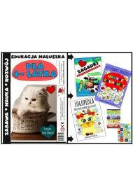 Edukacja maluszka - Zestaw ksi��ek dla 4 latka