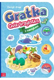 Gratka-Quiz trzylatka. Zeszyt 2