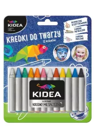 Derform Kidea Kredki do malowania twarzy 12 kolorw