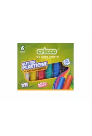 Cricco Plastelina brokatowa 6 szt.