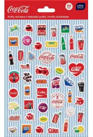 Interdruk Naklejki puffy Coca Cola 50 szt