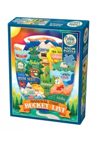 Puzzle 500 el. Rzeczy do zrobienia na �wie�ym powietrzu Cobble Hill