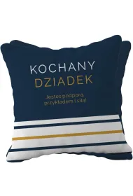 Be-Happy Gifts Poduszka prezentowa z napisem Kochany Dziadek