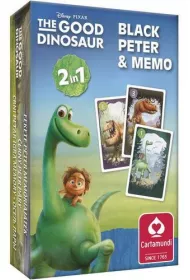 Karty The Good Dinosaur. Czarny Piotru� & Memo / Black Peter