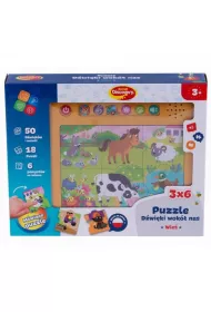 Puzzle dwiki wok nas - Wie Dumel