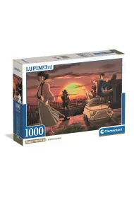 Puzzle 1000 el. Compact Lupin III Clementoni