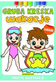 Wakacje. Gruba kreska