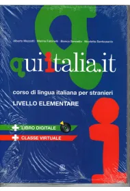 Qui italia.it livello elementare A1-A2 + MP3